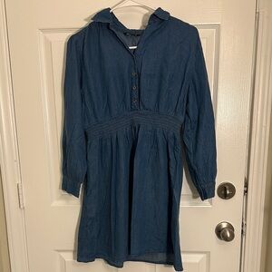 Kids Blue Denim Dress